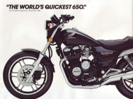 Мотоцикл Honda CB 650SC Nighthawk 1982 фото