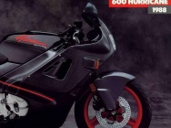 Мотоцикл Honda CBR 600 Hurricane 1988 фото