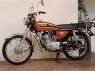 Мотоцикл Honda CG 125 1977 фото