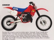Мотоцикл Honda CR 250 R 1984 фото