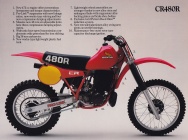 Мотоцикл Honda CR 480 R 1982 фото