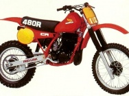 Мотоцикл Honda CR 480 R 1982 фото