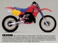 Мотоцикл Honda CR 500 R 1986 фото