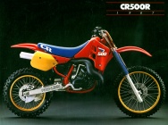Мотоцикл Honda CR 500 R 1987 фото