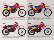 Мотоцикл Honda DIRT CATALOGUE 1984 фото