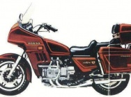 Мотоцикл Honda GL 1200 Goldwing Interstate 1987 фото