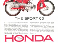 Мотоцикл Honda S-65 Sport 1965 фото