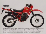 Мотоцикл Honda XL 250 R 1984 фото