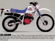 Мотоцикл Honda XL 250 R 1986 фото