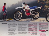 Мотоцикл Honda XL 250 R 1987 фото