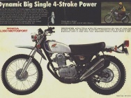 Мотоцикл Honda XL 350 1975 фото