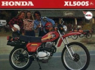 Мотоцикл Honda XL 500S 1979 фото