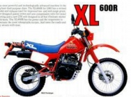 Мотоцикл Honda XL 600R 1985 фото