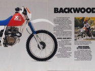 Мотоцикл Honda XR 200 R 1986 фото