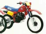 Мотоцикл Honda XR 200R 1985 фото