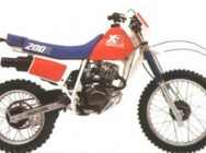 Мотоцикл Honda XR 200R 1986 фото