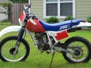Мотоцикл Honda XR 200R 1986 фото