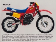Мотоцикл Honda XR 250 R 1984 фото