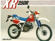 Мотоцикл Honda XR 250 R 1986 фото
