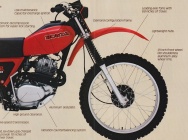 Мотоцикл Honda XR 250 1979 фото