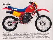 Мотоцикл Honda XR 350 R 1984 фото