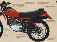 Мотоцикл Honda XR 500 1979 фото
