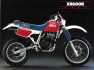 Мотоцикл Honda XR 600 R 1987 фото