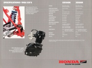 Мотоцикл Honda XR 80 R 1986 фото
