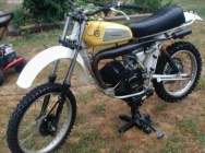 Мотоцикл Husqvarna CR 125 1977 фото