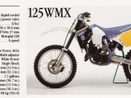 Мотоцикл Husqvarna WMX 125 1990 фото