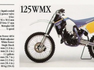 Мотоцикл Husqvarna WMX 125 1990 фото