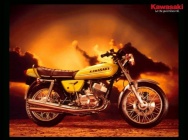 Мотоцикл Kawasaki 500 Mach III 1973 фото