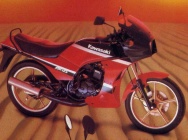 Мотоцикл Kawasaki AR 125 1984 фото
