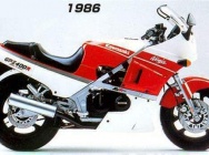 Мотоцикл Kawasaki GPz 400R 1986 фото