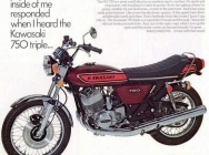 Мотоцикл Kawasaki H2 750 Mach IV 1975 фото