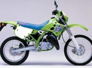 Мотоцикл Kawasaki KDX 125 1990 фото