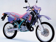 Мотоцикл Kawasaki KDX 125 1990 фото