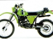 Мотоцикл Kawasaki KDX 175 1980 фото