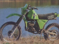 Мотоцикл Kawasaki KDX 175 1980 фото