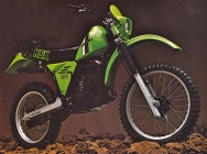 Мотоцикл Kawasaki KDX 175 1980 фото