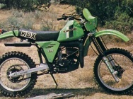 Мотоцикл Kawasaki KDX 175 1981 фото