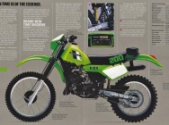 Мотоцикл Kawasaki KDX 200 1982 фото