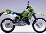 Мотоцикл Kawasaki KDX 200SR 1989 фото