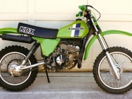 Мотоцикл Kawasaki KDX 80 1984 фото