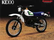 Мотоцикл Kawasaki KE 100 1987 фото