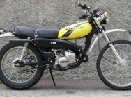 Мотоцикл Kawasaki KE 125 1977 фото
