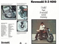 Мотоцикл Kawasaki KH 400 1975 фото