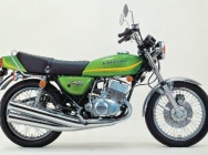 Мотоцикл Kawasaki KH 400 1976 фото