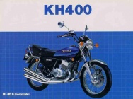Мотоцикл Kawasaki KH 400 1976 фото