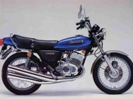 Мотоцикл Kawasaki KH 400 1976 фото